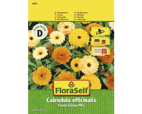Měsíček 'Fiesta Gitana Mix' FloraSelf Calendula officinalis