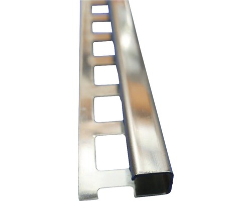 Lišta NEREZ obloukový profil 10x2500 mm šedá