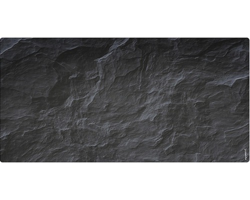 Koupelnová zádní stěna mySPOTTI aqua schiefer 90x45 cm Detail břidlicové desky jako pozadí