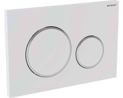 Ovládací tlačítko Geberit se dvěma tlačítky pro splachování toalety