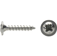 Šroub do dřeva se zápustnou hlavou a zobrazením závitu