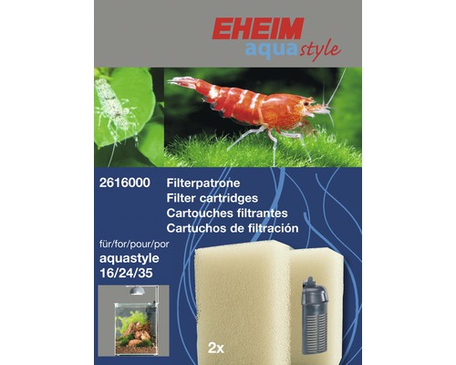 Balení filtračních patron Eheim Aquastyle pro akvária