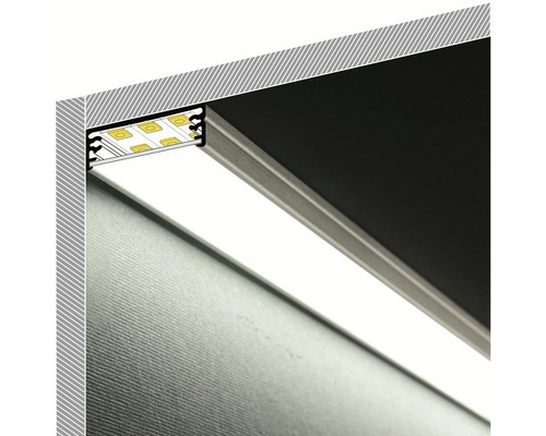 LED svítidlo ve stropním profilu