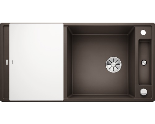 Kompozitový dřez s krájecí deskou