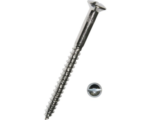 Vrut do dřeva s čočkovitou zápustnou hlavou a rovnou drážkou DIN 95 3x20 mm galvanicky pozinkovaný, 200 kusů Vrut do dřeva s čočkovitou zápustnou hlavou a rovnou drážkou DIN 95 3x20 mm galvanicky pozinkovaný, 200 kusů