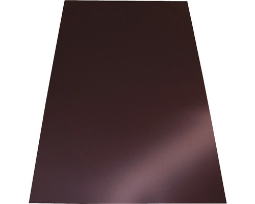Rovinný plech Precit Roof 1250 x 1000 mm 8017 čokoládová hnědá Kovová deska