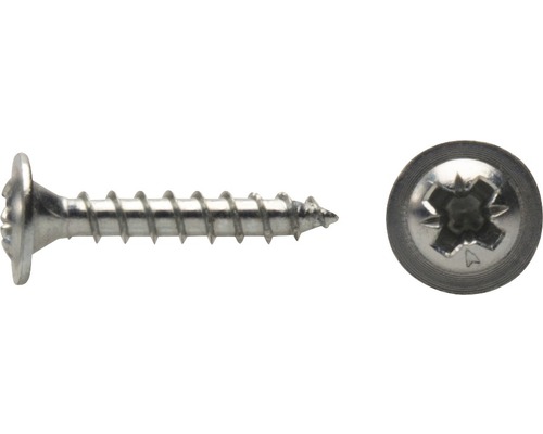 Vrut JD Plus s rámovou hlavou PZ 5x25 mm galvanicky pozinkovaný, 100 kusů Vrut JD Plus s rámovou hlavou PZ 5x25 mm galvanicky pozinkovaný, 100 kusů