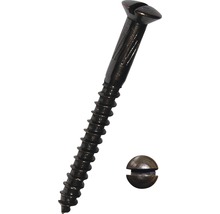 Šroub s drážkou a krytkou