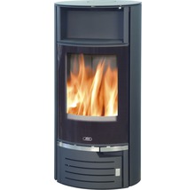 Krbová kamna s topeništěm a úložným prostorem