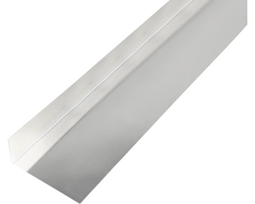 Hladký plech tvar L hliník přírodní 68x30 mm, 1 m Rohový profil z kovu