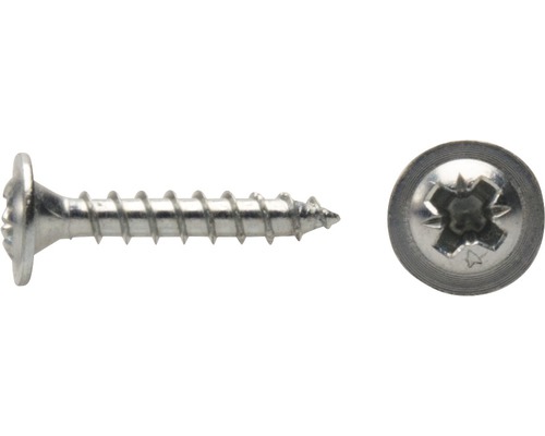 Vrut JD Plus s rámovou hlavou PZ 4x30 mm galvanicky pozinkovaný, 100 kusů Vrut JD Plus s rámovou hlavou PZ 4x30 mm galvanicky pozinkovaný, 100 kusů
