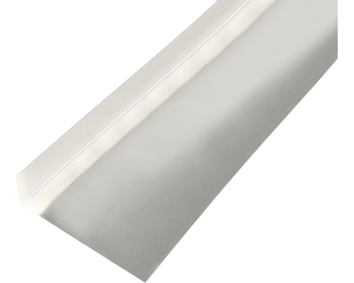 Hladký plech tvar L hliník přírodní 96x28 mm, 1 m Rohový profil z nerezové oceli