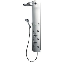 Sprchový panel Schulte s termostatem a hlavovou sprchou chromová optika (D9676 41)-thumb-0