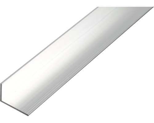 Alu L profil, přírodní, 25x15x1,5mm, 1m Úhelník z kovu