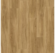 Detail laminátové podlahy s dřevěným vzhledem.