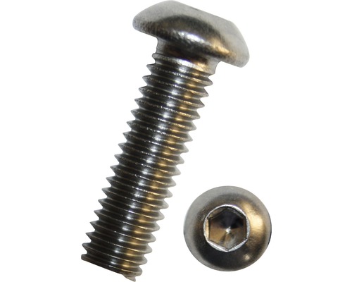 Šroub s půlkulatou hlavou ISO 7380-1 M8x16 mm, nerez A2, 100 kusů Šroub s půlkulatou hlavou ISO 7380-1 M8x16 mm, nerez A2, 100 kusů