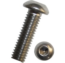 Šroub s čočkovou hlavou a vnitřním šestihranem