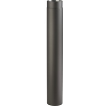 Kouřová roura 160/1000 mm silnostěnná černá-thumb-0