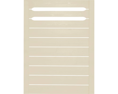 Dřevěné dveře s vodorovnými štěrbinami