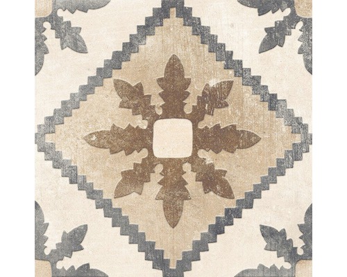 Dekorativní dlaždice s květinovým vzorem