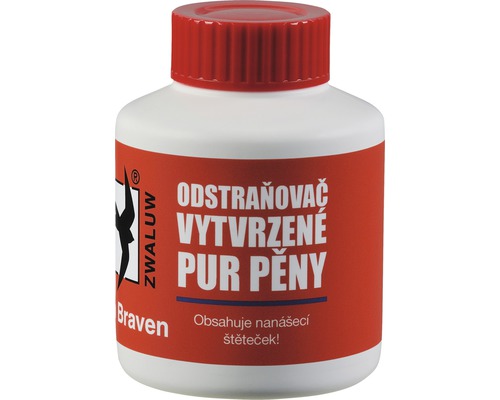 Odstraňovač vytvrzené PUR pěny DEN BRAVEN 100 ml Braven odstraňovač PUR pěny v lahvi