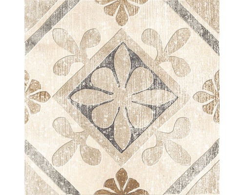 Dekorativní dlaždice s květinovým vzorem