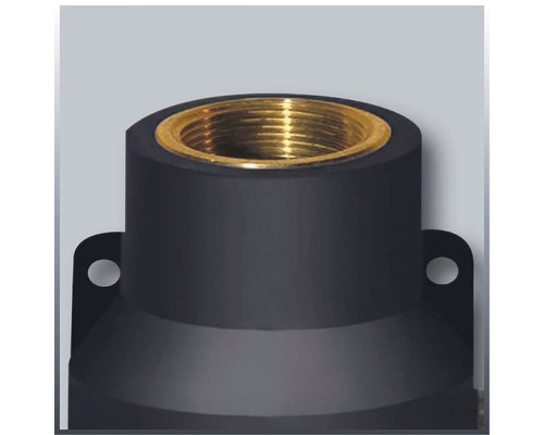 Černá pumpová přípojka s vnitřním závitem