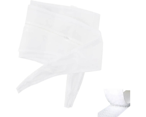 Síť proti hmyzu do okna se zipem a suchým zipem