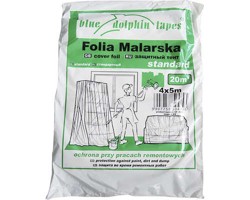 Zakrývací fólie Hasoft STANDARD 4 x 5 m, 4-5µm
