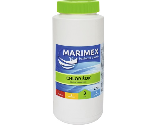 MARIMEX Chlor Šok 2,7 kg MARIMEX Chlor Šok 2,7 kg