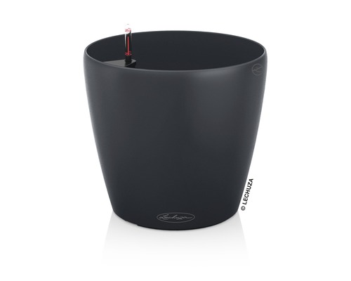 Samozavlažovací květináč plastový Lechuza Classico Color Ø 18 cm x 17 cm šedý Květináč Lechuza Classico se zavlažovacím systémem