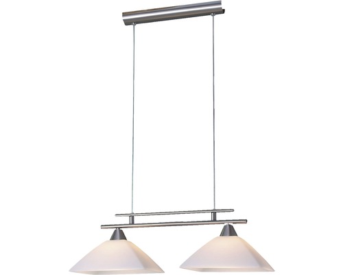 Lustr LUXERA OPAR E27 2x60W chrom