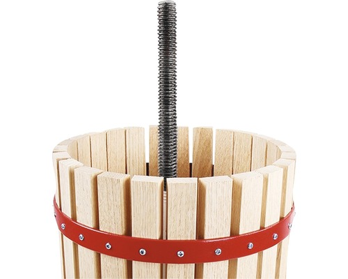 Lis na ovoce ze dřeva s vřetenovým mechanismem