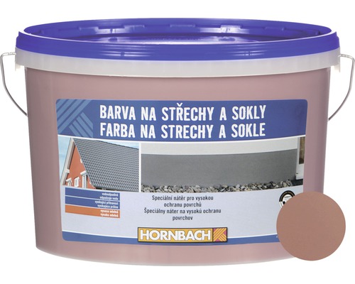 Barva Hornbach na střechy a sokly 5 l pískovec Kbelík barvy na střechy a sokly