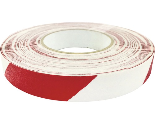 Protiskluzová páska, červeno-bílá 25mmx18,3m