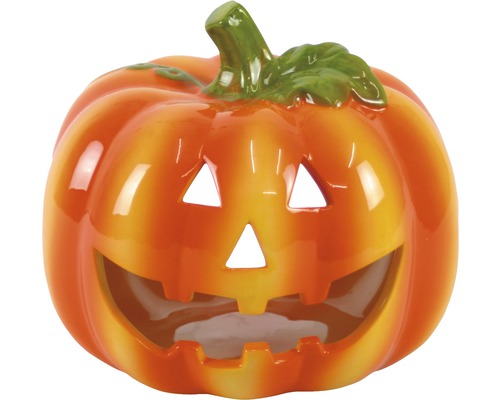 Držák na čajovou svíčku ve tvaru dýně pro Halloweenskou dekoraci