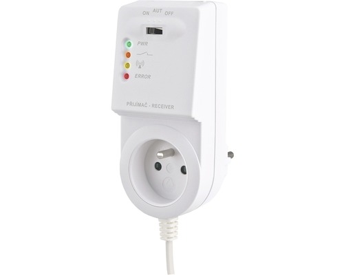 Bezdrátová zásuvka s vypínačem pro ovládání elektrických spotřebičů