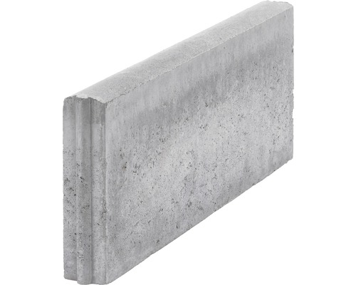 Obrubník betonový zahradní 100 x 20 x 5 cm šedá 21.5 Kg/Ks STAVEBNINY Sklad21 HO8906807 1336