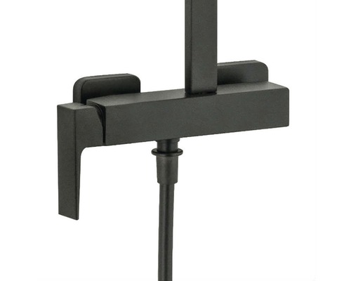 Černá okenní klika pro okna