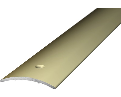 ALU přechodový profil, 30x1,6mm/1m havanna; šroubovací (předvrtaný)