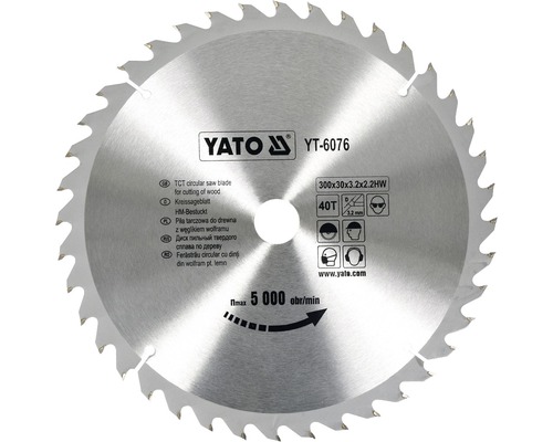 Pilový kotouč Yato pro řezání dřeva
