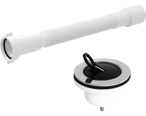 Odtoková souprava s flexibilní hadicí pro umyvadlo