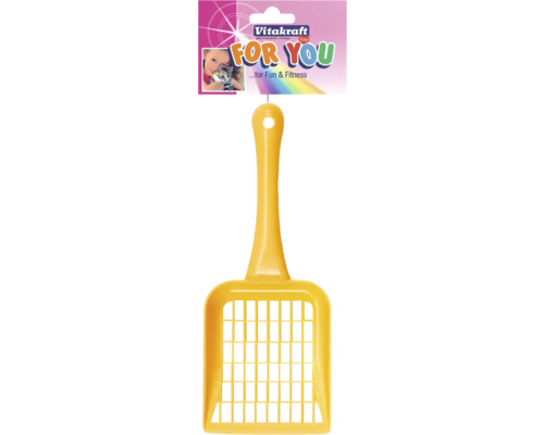 Plastová lopatka na kočkolit