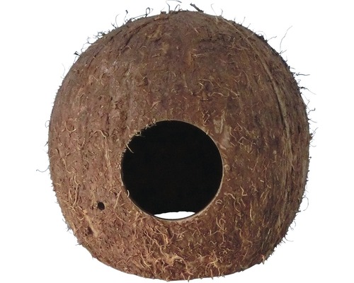 Akvarijní dekorace kokosová jeskyně vel. 2
