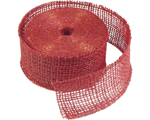 Role dekorativní jutové stuhy