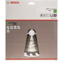 Pilový kotouč Bosch Optiline Wood, 235 x 2,8 x 30/25 milimetrů