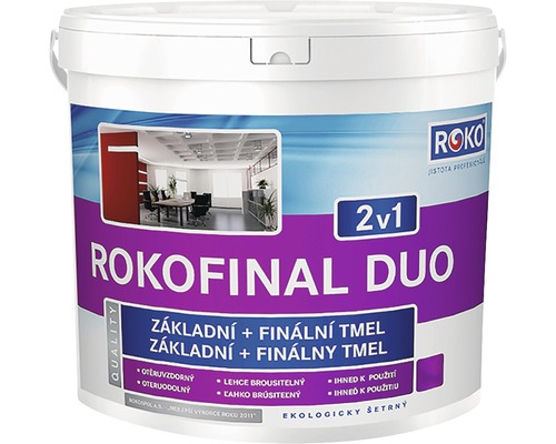 Tmel ROKOFINAL Duo 2 v 1 univerzální 5 kg Tmel ROKOFINAL Duo 2 v 1 univerzální 5 kg