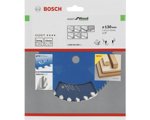 Kotoučová pila Bosch Expert Wood o průměru 130 milimetrů