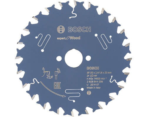 Pilový řezný kotouč pro okružní pily Expert for Wood Ø 130x20 mm Z 24 Pilový kotouč Bosch Expert Wood, průměr 130 mm