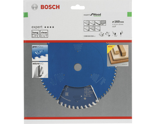 Pilový kotouč Bosch Expert Wood, průměr 160 milimetrů